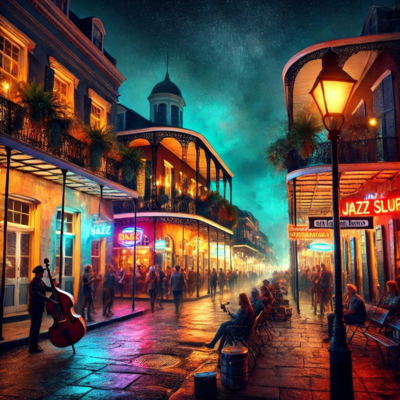 NOLA at Night for 2025 Conference - 400x400px